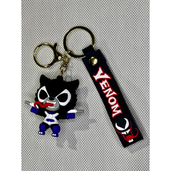 LLAVERO GOMA MARVEL VENOM #06