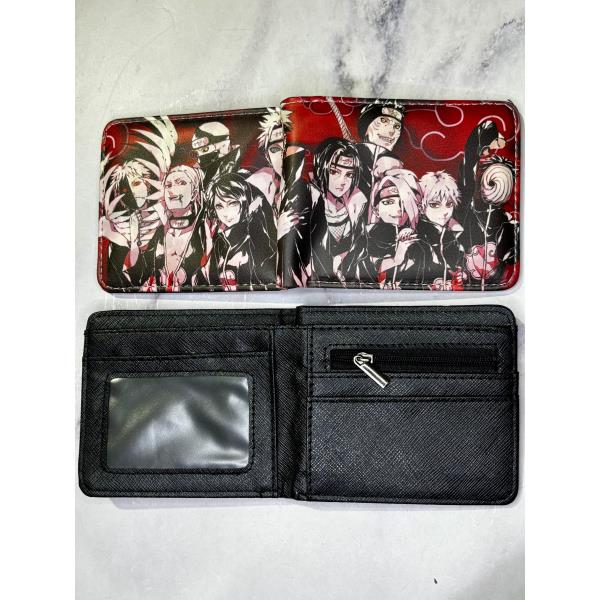 BILLETERA NARUTO SHARINGAN CUERO SINTETICO