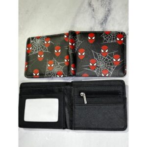 BILLETERA SPIDERMAN TELARAÑA CUERO SINTETICO