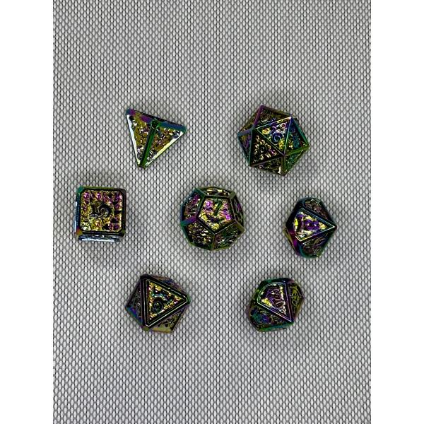 SET DE DADOS ESPECIALES METALICOS ROL #61
