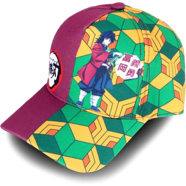 GORRA DEMON SLAYER GIYU TOMIOKA  POLEYSTER FIBER