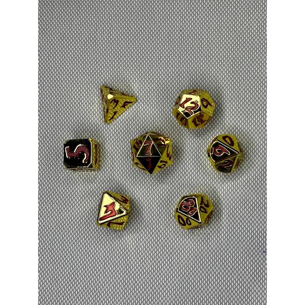SET DE DADOS ESPECIALES METALICOS ROL #18
