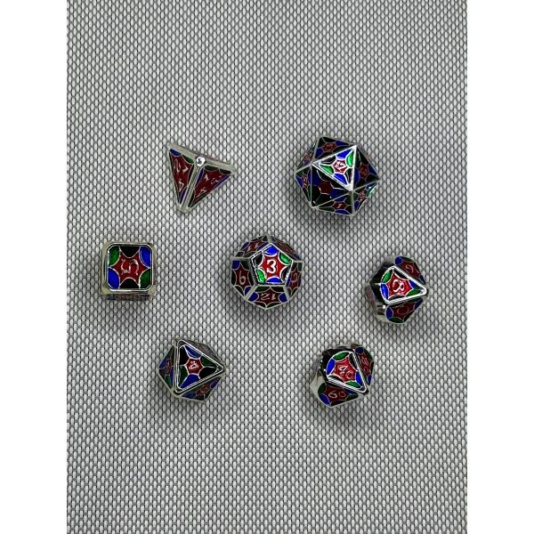 SET DE DADOS ESPECIALES METALICOS ROL #63