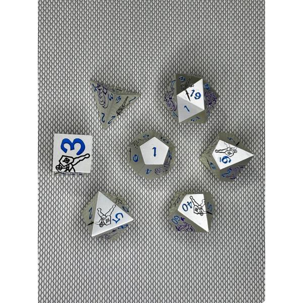 SET DE DADOS ESPECIALES METALICOS ROL #68
