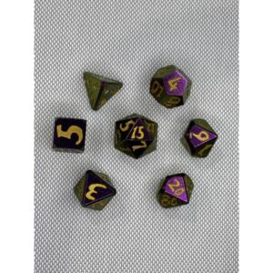 SET DE DADOS ESPECIALES METALICOS ROL #85