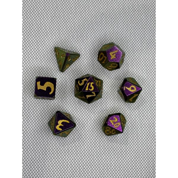 SET DE DADOS ESPECIALES METALICOS ROL #85