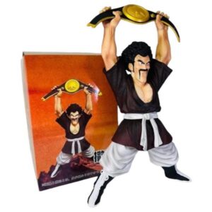 FIGURA DRAGON BALL Z MISTER SATAN ANILLO DE HERCULE PVC HARD TOY SET COLOUR SIZE 30 CM CON CAJA