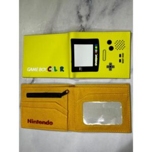 BILLETERA GAMER GAME BOY AMARILLO SILICONA