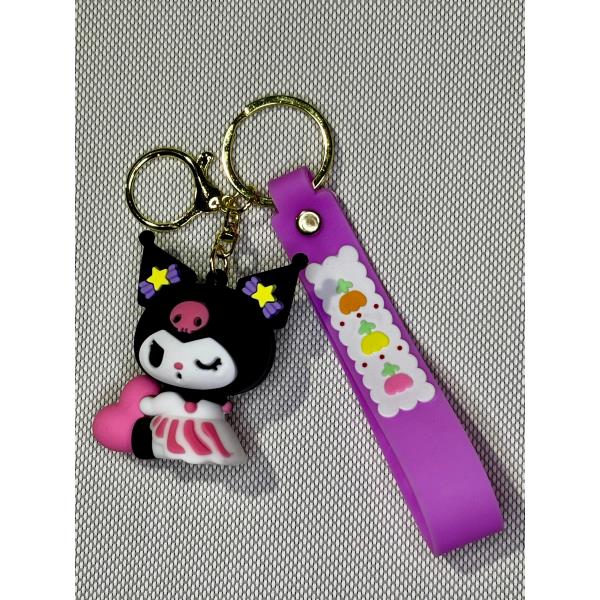 LLAVERO GOMA MY MELODY KUROMI #03
