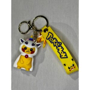 LLAVERO GOMA POKEMON PIKACHU DISFRAZADO #04
