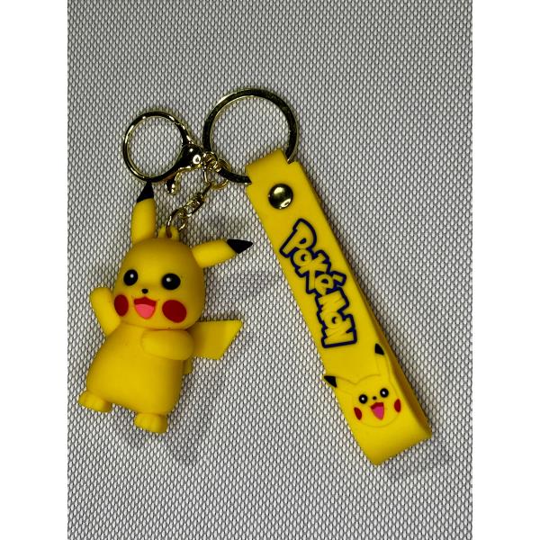 LLAVERO GOMA POKEMON - PIKACHU #03