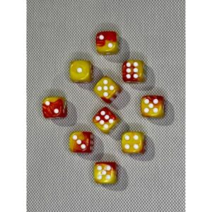 SET DE DADOS 6 CARAS X 10 #22