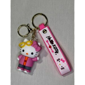 LLAVERO GOMA HELLO KITTY #04