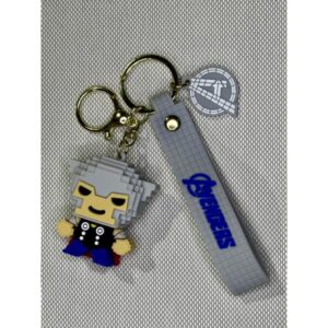 LLAVERO GOMA MARVEL PIXEL THOR #04