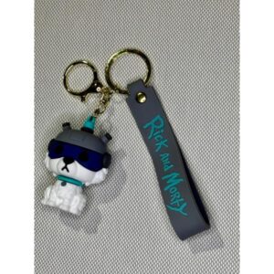 LLAVERO GOMA RICK AND MORTY #03