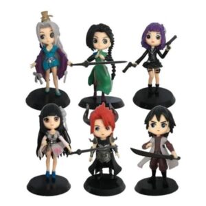 GASHAPONES SCISSOR SEVEN 6PCS SIZE 8 CM