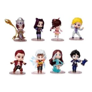 GASHAPONES SOUL LAND DOULUO CONTINENT 8PCS SIZE 9-12 CM