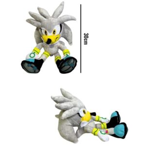 PELUCHE SONIC - SILVER 30 CM