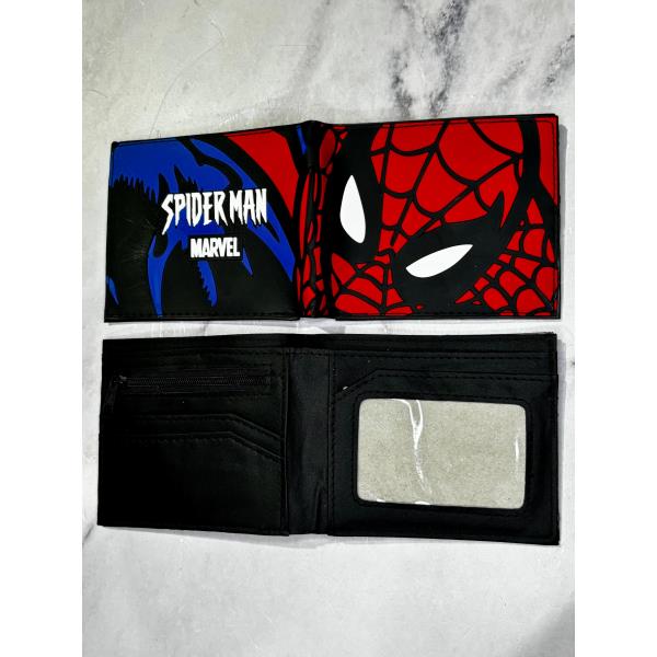 BILLETERA SPIDERMAN NOIR SILICONA