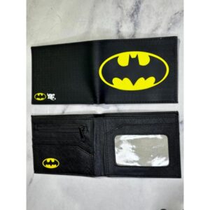 BILLETERA BATMAN DC MURCIELAGO NEGRO SILICONA