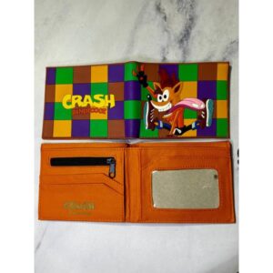 BILLETERA CRASH BANDICOOT MULTICOLOR SILICONA