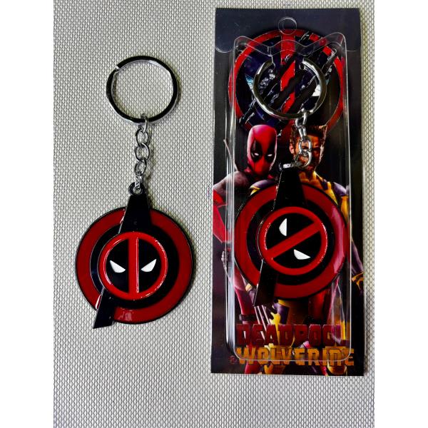 LLAVERO METAL GIRATORIO DEADPOOL #02