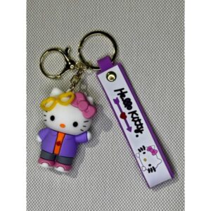 LLAVERO GOMA HELLO KITTY #01