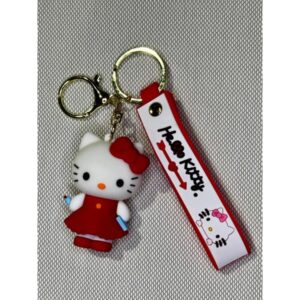 LLAVERO GOMA HELLO KITTY #02