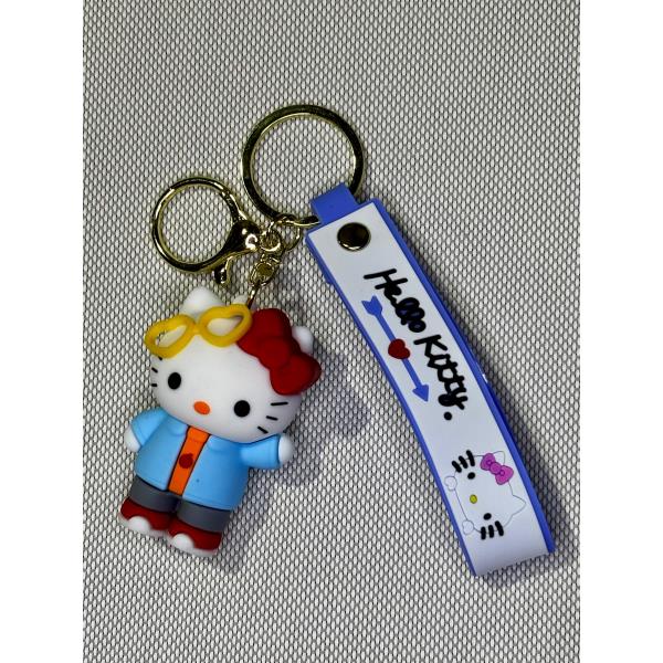 LLAVERO GOMA HELLO KITTY #05