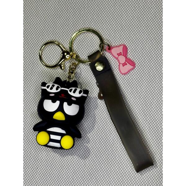 LLAVERO GOMA HELLO KITTY MY MELODY KUROMI #02C