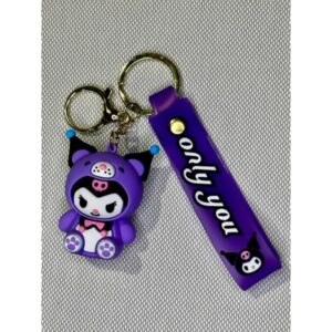 LLAVERO GOMA HELLO KITTY MY MELODY KUROMI #03B