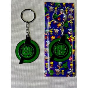 LLAVERO METAL GIRATORIO HULK #01