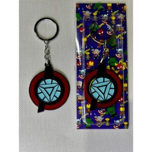 LLAVERO METAL GIRATORIO IRON MAN #01