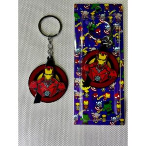 LLAVERO METAL GIRATORIO IRON MAN #02