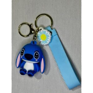 LLAVERO GOMA LILLO Y STITCH #01