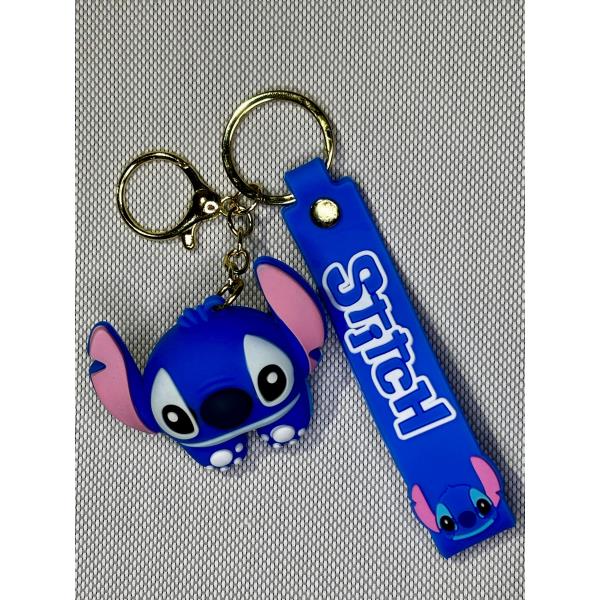 LLAVERO GOMA LILLO Y STITCH #04