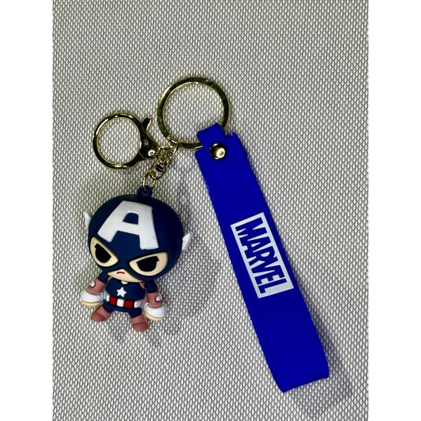 LLAVERO GOMA MARVEL - CAPITAN AMERICA #04
