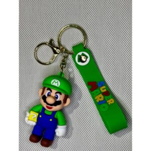 LLAVERO GOMA MARIO BROS - LUIGI #03