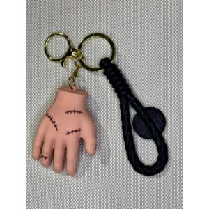 LLAVERO GOMA MERLINA DEDOS #01