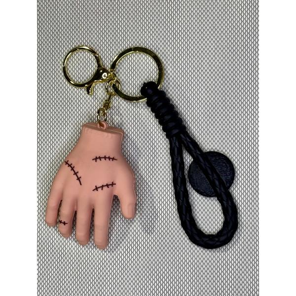 LLAVERO GOMA MERLINA DEDOS #01