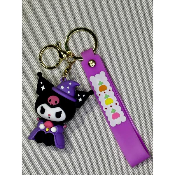 LLAVERO GOMA MY MELODY KUROMI #02