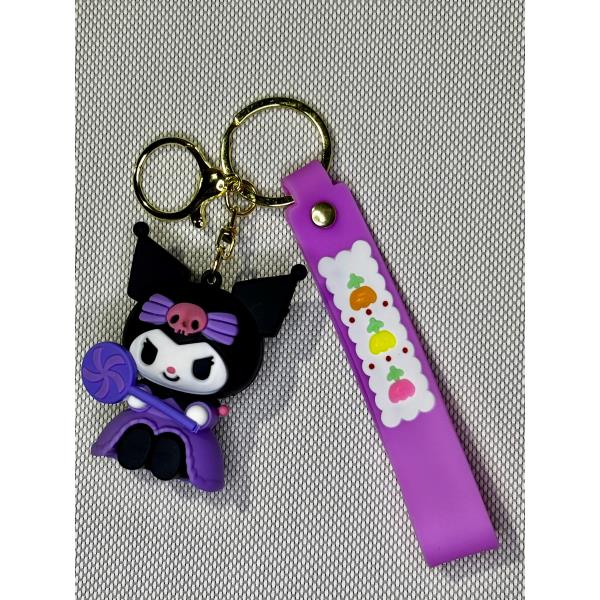 LLAVERO GOMA MY MELODY KUROMI #04