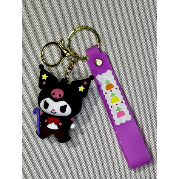 LLAVERO GOMA MY MELODY KUROMI #05