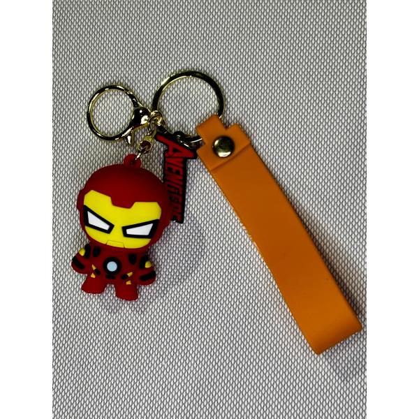 LLAVERO GOMA MARVEL IRON MAN #02