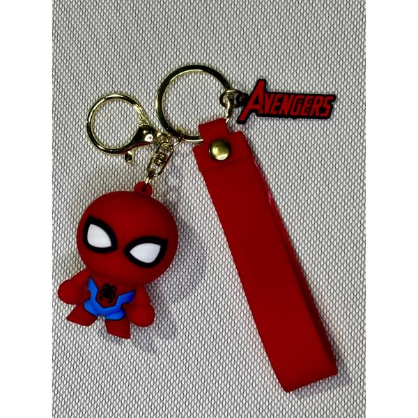 LLAVERO GOMA MARVEL - SPIDERMAN #01