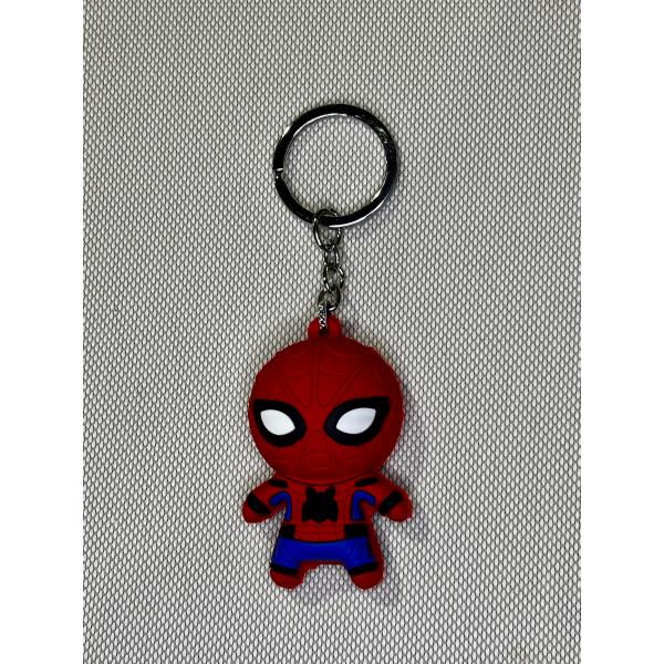 LLAVERO GOMA MARVEL SPIDERMAN #01