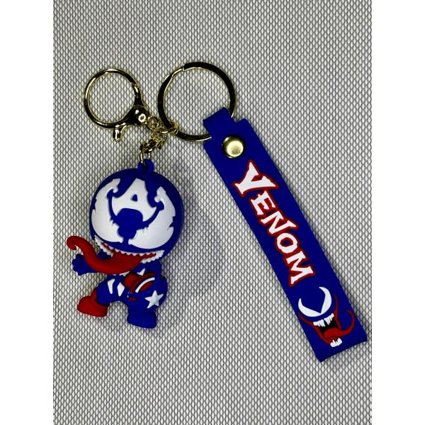 LLAVERO GOMA MARVEL VENOM #01