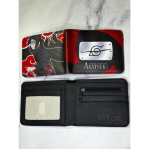 BILLETERA NARUTO AKATSUKI CUERO SINTETICO