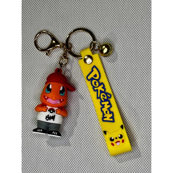 LLAVERO GOMA POKEMON - CHARMANDER #02