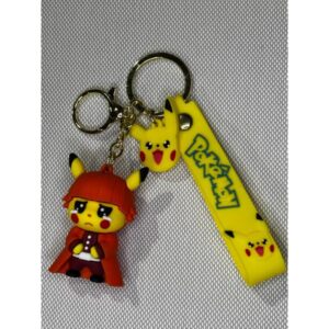LLAVERO GOMA POKEMON DISFRAZADO DE DEMON SLAYER #04